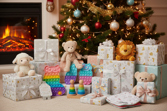 Regali di Natale per neonati e bambini - marsupio ergonomico e giocattoli educativi