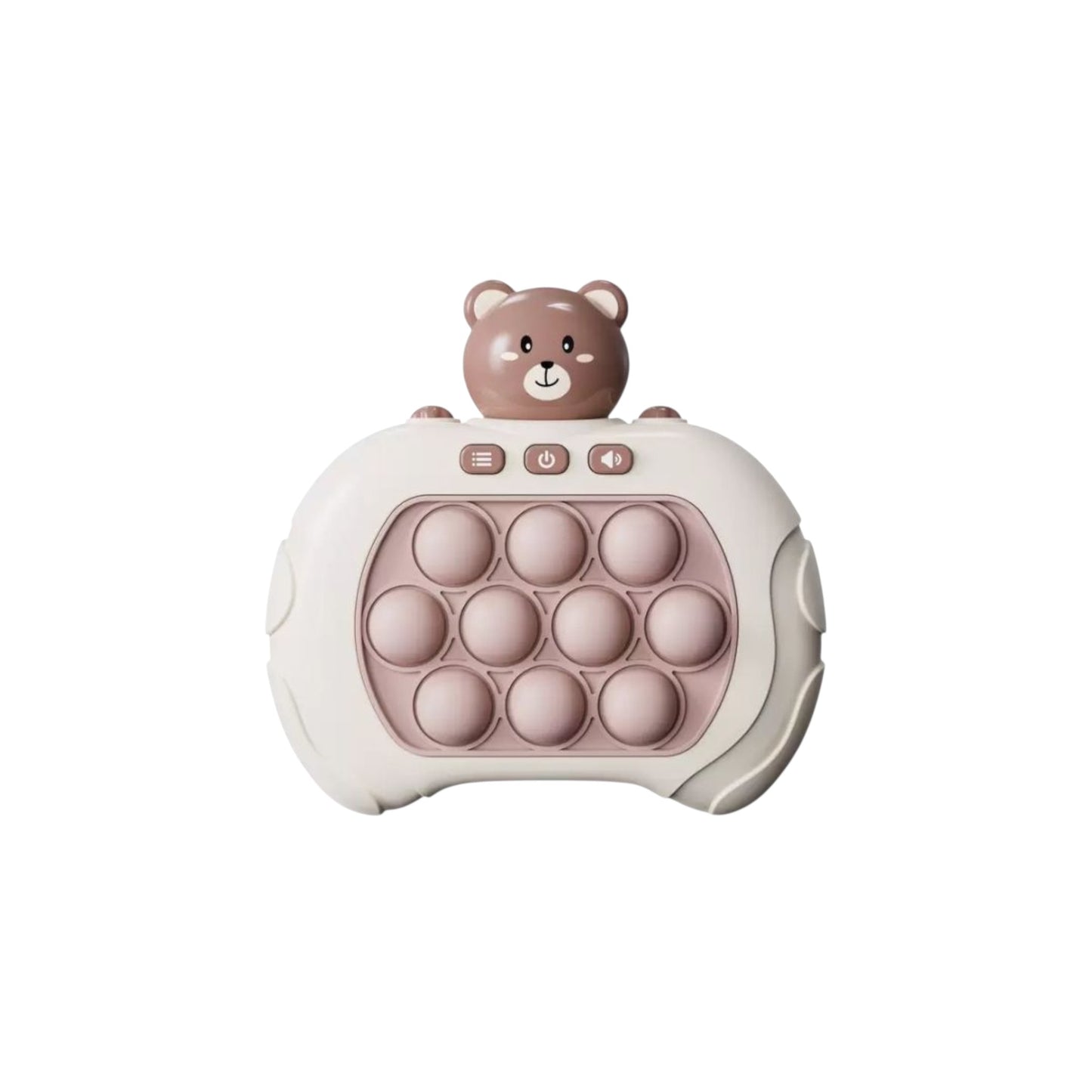 Giocattolo Orsetto Pop-It colore marrone per bambini dai 3 anni – NADAPIA