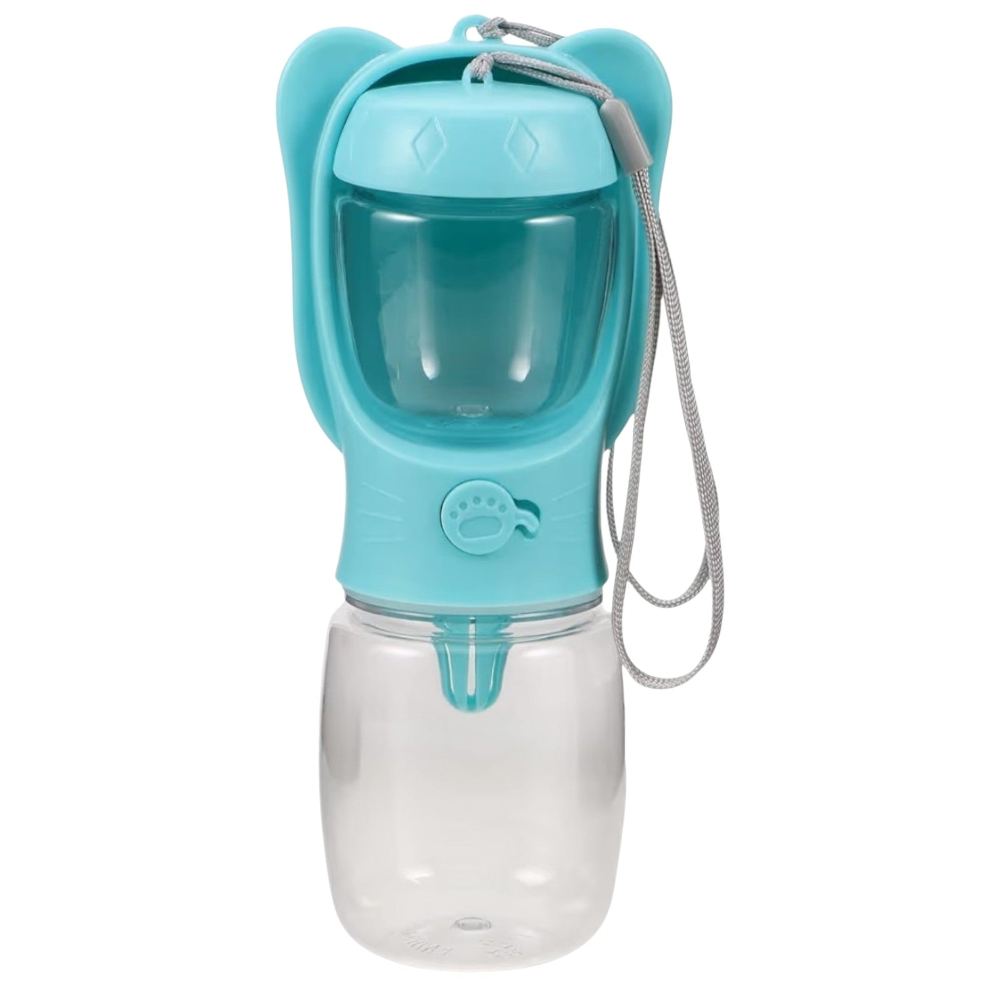 borraccia per cani portatile con dispenser acqua integrato