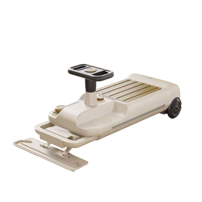 Veicolo elettrico bambini 3-7 anni con funzione pulizia pavimento